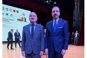 TÜKİB, Türkistan’da “Yesevi yolunda Ahi Evran ve Ahilik” Sempozyumu’na Katıldı