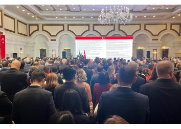 TÜKİB üyeleri, Cumhuriyet Bayramı kutlamalarına katıldı