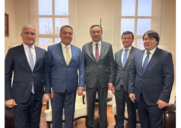 Türk Devletleri Teşkilatı Genel Sekreteri ile Görüşme