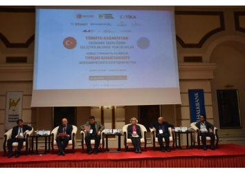 "Türkiye - Kazakistan: Ekonomik İşbirliğinin Geliştirilmesinde Yeni Ufuklar" Sempozyum TÜKİB'in katılımıyla gerçekleşti