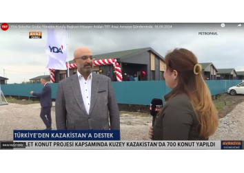 YDA Şirketler Grubu Yönetim Kurulu Başkanı Hüseyin Arslan TRT Avaz Avrasya Gündeminde.
