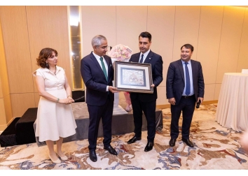 T.C. Almatı Başkonsolosu onuruna veda resepsiyonu