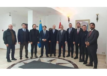 BALKANTÜRKSİAD heyetiyle buluşma