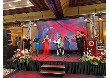 TÜKİB üyeleri, Cumhuriyet Bayramı kutlamalarına katıldı