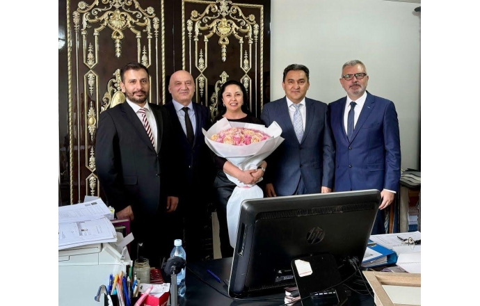 TÜKİB Üyesi Della Bozcano’ya ziyaret