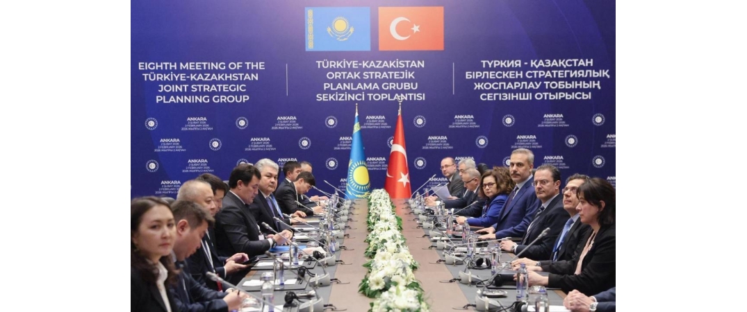Ankara’da Kazakistan – Türkiye Ortak Stratejik Planlama Grubu 8. Toplantısı Gerçekleşti