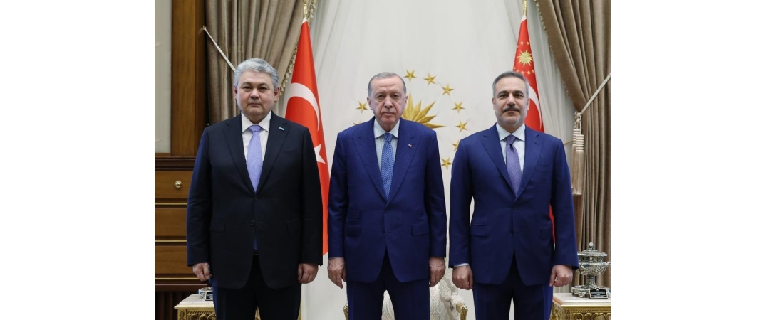 Cumhurbaşkanı Erdoğan Kazakistan Dışişleri Bakanı Köşerbayev’i Kabul Etti