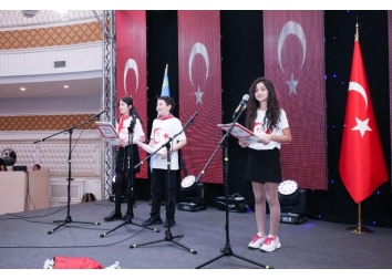 23 Nisan Ulusal Egemenlik ve Çocuk Bayramı Almatı’da kutlandı