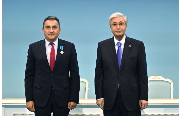 TÜKİB üyesi, “Kazak Protein” şirketinin Genel Müdürü ve TÜKİB Başkan Yardımcısı Sayın Köksal Salih Yıldız Kazakistan Cumhuriyeti Cumhurbaşkanı Kasım-Jomart Tokayev tarafından kendisine “Ерен еңбегі үшін” (“Emek Başarısı İçin”) devlet madalyası tevcih edilmiştir.