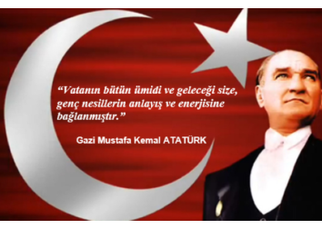 19 Mayıs Atatürk’ü Anma, Gençlik ve Spor Bayramı kutlu olsun!