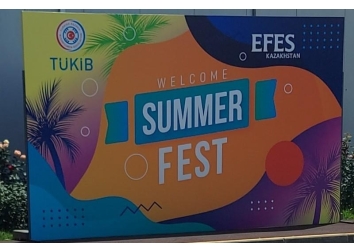 TÜKİB – EFES KAZAKHSTAN “Yaza Merhaba” etkinliğinde biraraya geldik