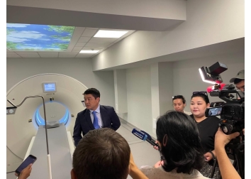 Orhun Medical Aktau’da PET-CT Bölümünü Açtı