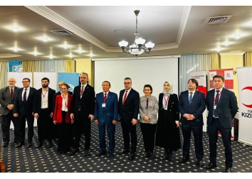 Kazakistan ve Türkiye Kızılay dernekleri ile işbirliği imkanlarını ele aldık