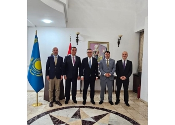 T.C. Almatı Başkonsolosu’na Nezaket Ziyareti