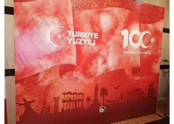TÜKİB üyeleri, Cumhuriyet Bayramı kutlamalarına katıldı