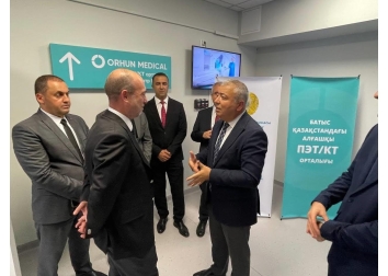 Orhun Medical Aktau’da PET-CT Bölümünü Açtı