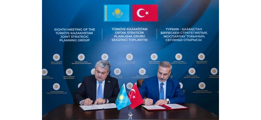 Ankara’da Kazakistan – Türkiye Ortak Stratejik Planlama Grubu 8. Toplantısı Gerçekleşti